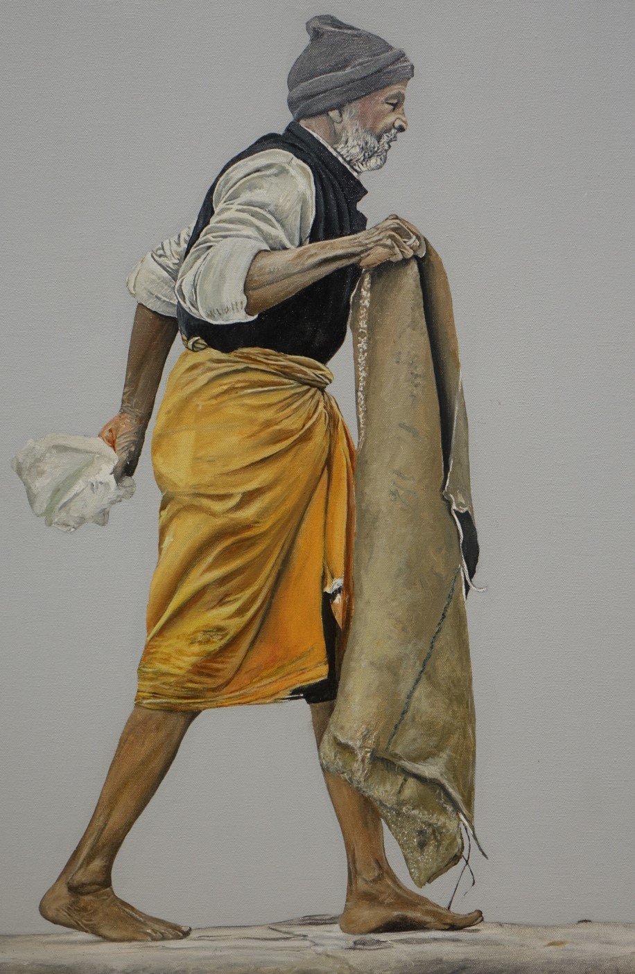 Amazing oil painting by prajwal prajju